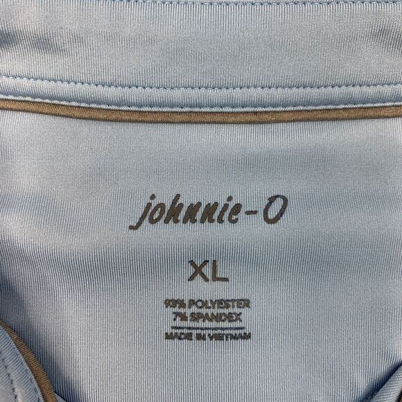 Johnnie O Polo Shirt Mens XL Extra Large Blueberry Short Sleeve Performance Golf - Picture 4 of 12